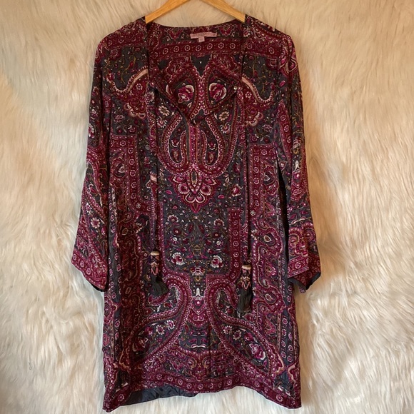 CALYPSO ST BARTH
Padouri Split-Neck Shift Dress - Picture 5 of 11